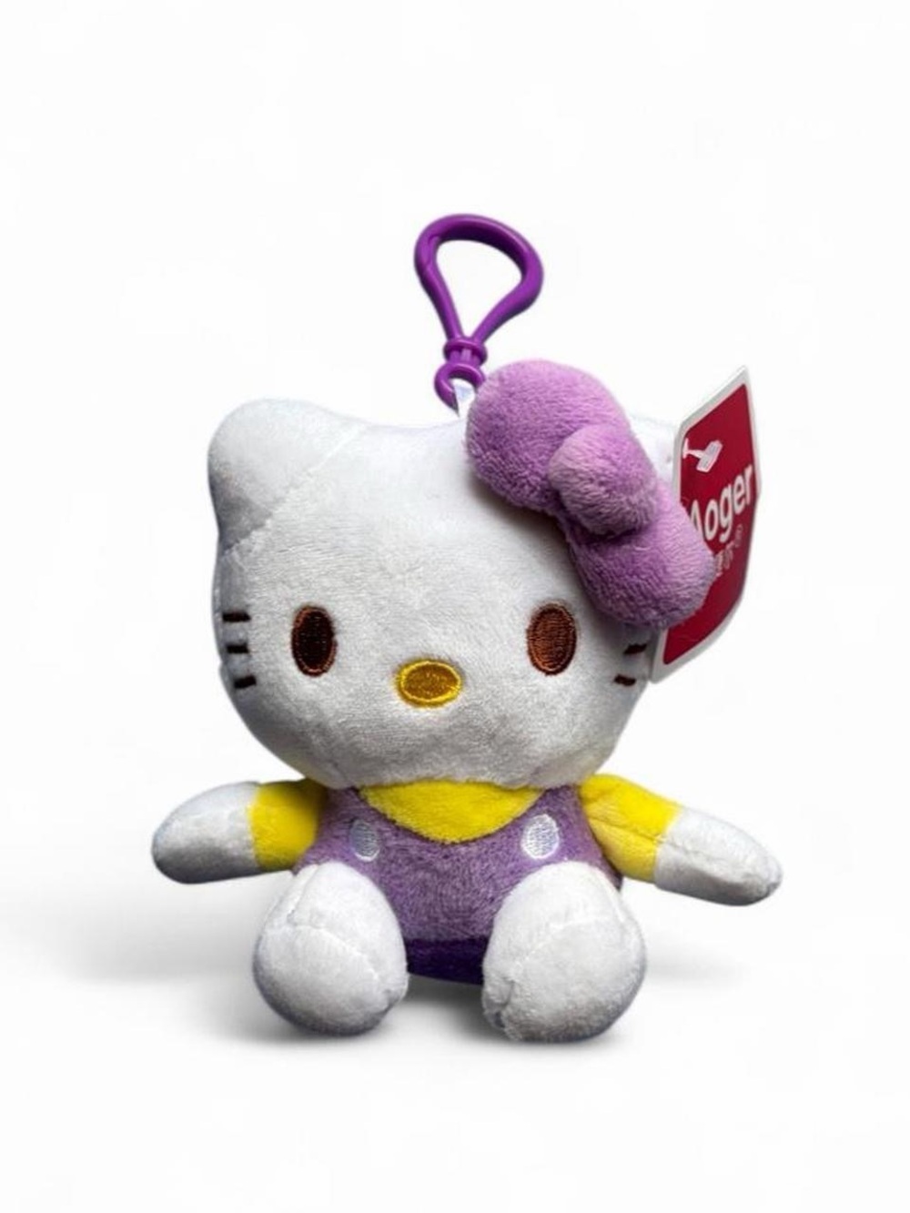 Hello Kitty Plush Clip - White, Purple & Yellow by Hello Kitty